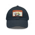 Embroidered white baseball cap with Labrador love patch.