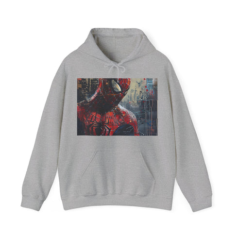 Spider-Man Navy Wallcrawlers Canvas Hoodie for Men and Women