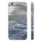 Slim glossy Antarctic Expedition Iceberg Research Vessel iPhone phone case.