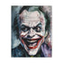 Jack Nicholson Joker Canvas Print - Iconic Joker Poster Art