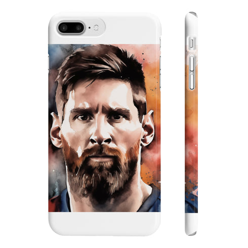 Messi Magic Football Legend Glossy iPhone 7 Plus Phone Case