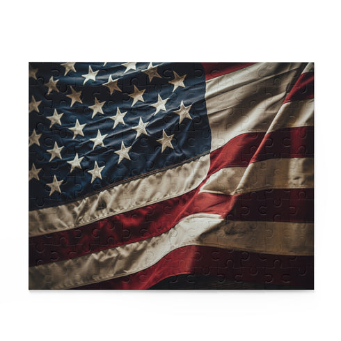 USA Flag Jigsaw Puzzle