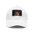 Jack Russell Puppy Love Cotton Baseball Cap White Light Brownействия.
