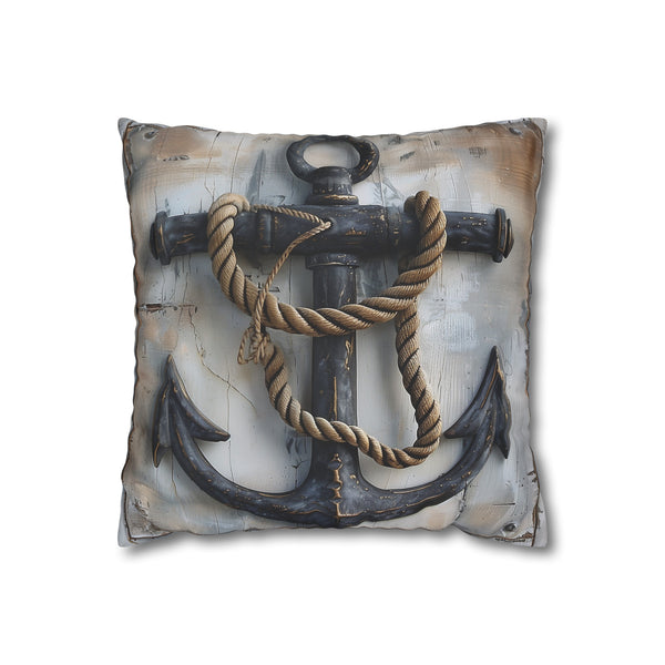 Anchored Dreams Pillowcase - Nautical-themed design for peaceful sleep. High-quality, stylish, perfect for all seasons. Makes a great gift. Shop now!