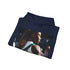 Navy Tennis Ace Hoodie with Serena Williams portrait for men and women.