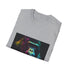 Vibrant charcoal T-shirt with colorful gorilla print in soft cotton fabric