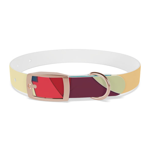 Retro Waves Dog Collar: Vibrant, Stylish and Fun!