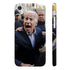 Slim glossy Joe Biden phone case for iPhone 7 Plus/8 Plus.