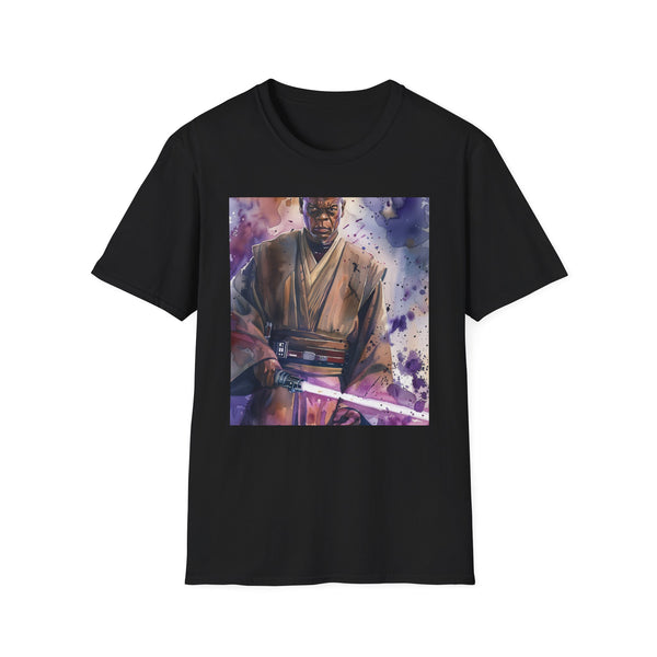 Mace Windu: Master of the Purple Blade T-Shirt | T-Shirt | DTG, Men's Clothing, Regular fit, T-Shirts, Unisex, Women's Clothing | Prints with Passion