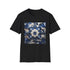 Porcelain Blue Blossom Tee | T-Shirt | Cotton, Crew neck, DTG, Men's Clothing, Regular fit, T-shirts, Women's Clothing | Prints with Passion