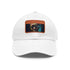 Neon Fusion Samuel LJackson Watercolor Baseball Cap White Rectangle Unisex Hat