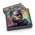 Vibrant Kevin Hart neon watercolor puzzle for fans of the comedian.