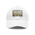 Buckingham Palace Watercolor Cap in White with Light Brown Patch