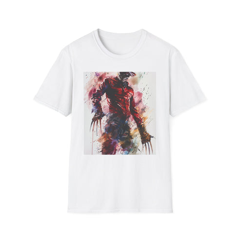 Charcoal Freddy Krueger T-shirt with razor-sharp claws design regular fit