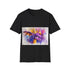 Colorful Spyro Watercolor Tee, Charcoal, Regular Fit, Dragon Design, Cotton