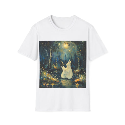 Moomin Love Charcoal T-Shirt: Crew Neck, Regular Fit, DTG Print