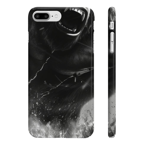 King Kong Phone Case: Glossy iPhone 7/8 Plus Slim Accessory