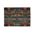 Bohemian Aztec Geometric Plush Fleece Throw Blanket – Prints With Passion (View 1)