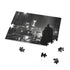 Gritty Gotham City puzzle featuring Batman and iconic villains.