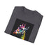 SkyHigh Giraffe Tee Charcoal T-Shirt Unisex Crew Neck DTG Cotton