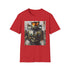 Master Chief Halo-themed Charcoal T-shirt, perfect fit for summer.