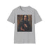 Charcoal cotton tee featuring Severus Snape's enigmatic portrait.