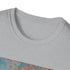 Charcoal vintage camera t-shirt with classic crew neck and breathable cotton fabric