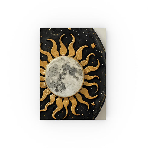 Enchanting Sun and Moon Mandala Journal for Inner Balance and Manifesting Dreams