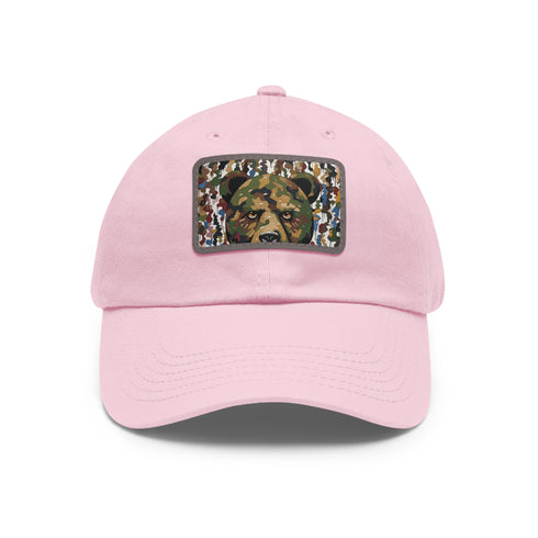Bape Camo x Murakami Collaboration Baseball Cap in White Rectangle Patch.