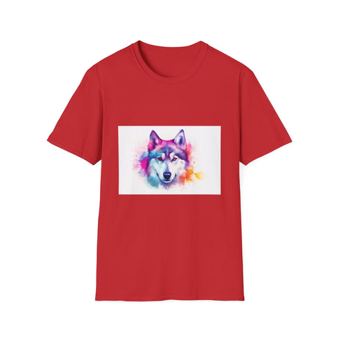 š¾ Husky Howls: A Watercolor Tapestry of Freedom and Adventure