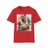 Watercolor Kevin Durant charcoal t-shirt with soft cotton crew neck design