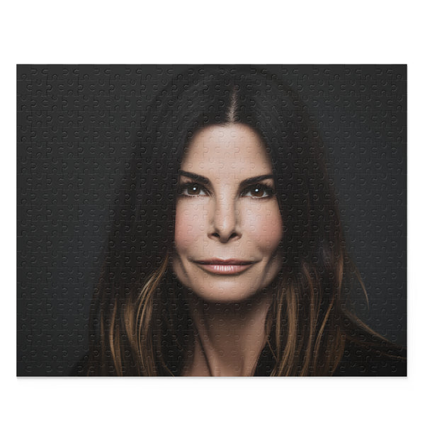 Sandra Bullock Portrait Jigsaw Puzzle | Puzzle | Back-to-School, Fall Picks, Games, Holiday Picks, Home & Living, Puzzles, TikTok, Valentines Day, Valentines Day Picks | Prints with Passion