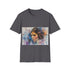 Galactic Goddess Leia Tee in Charcoal, Crew Neck, Star Wars Design