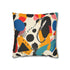 Abstract Bright Pillowcase Design: Modern seamless pattern with bold, bright colors for statement bedroom decor
