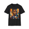 Rhythm and Soul: The Dynamic Pulse of Usher's Portrait | T-Shirt | Cotton, Crew neck, DTG, Men's Clothing, Neck Labels, Regular fit, T-shirts, Women's Clothing | Prints with Passion