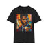 Rhythm and Soul: The Dynamic Pulse of Usher's Portrait | T-Shirt | Cotton, Crew neck, DTG, Men's Clothing, Neck Labels, Regular fit, T-shirts, Women's Clothing | Prints with Passion