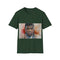 Defender of the Resistance Tee in Charcoal, Regular Fit Cotton T-shirt.