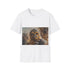 Charcoal Chewbacca watercolor tee crew neck cotton summer regular fit t-shirt