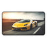 Sleek Lamborghini Speedster desk mat with vibrant colors for workspaces.