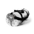Ornate mandala elephant duffel bag with intricate details, made in USA.