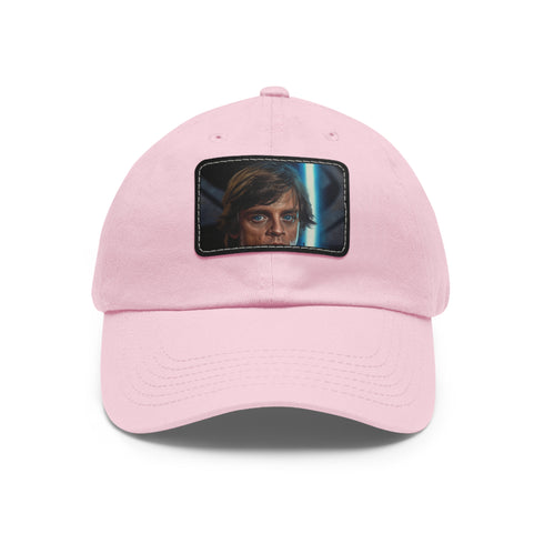 Galactic Jedi Baseball Cap with White Patch - Unisex Cotton Hat