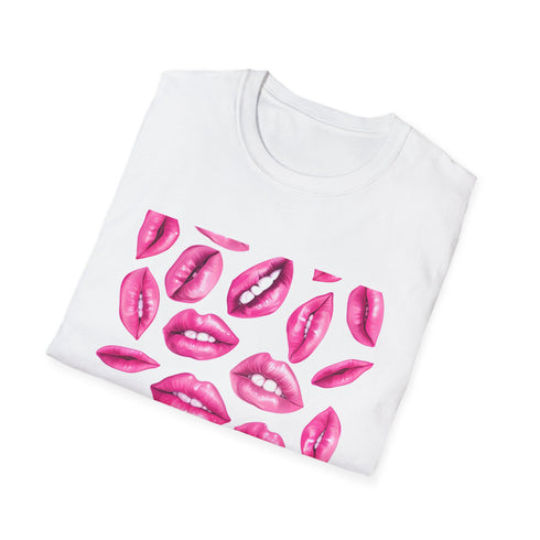 Timeless charm white T-shirt in size 2XL with vintage tapestry design.
