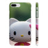 Hello Kitty Kawaii Charm Phone Case glossy iPhone 7/8 Plus slim.