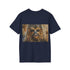 Charcoal watercolor Chewbacca cotton tee with crew neck and regular fit