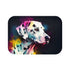 Stylish Dalmatian Spots Bath Mat for Home Bathroom Decor.