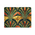 Deco Dreams blanket with Art Deco geometric and textured design.