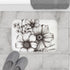 Blooming Sketch Bath Mat | Bath Mats | Bath, Bathroom, Home & Living, Indoor, Sublimation | Prints with Passion