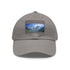 Alpine Peak Adventure Cap in White with Light Brown Patch