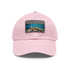 Great Barrier Reef adventure baseball cap with coral reef design.