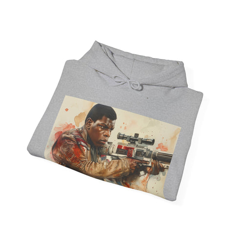 Rebel Finn Star Wars Hoodie in Navy for Men and Women.